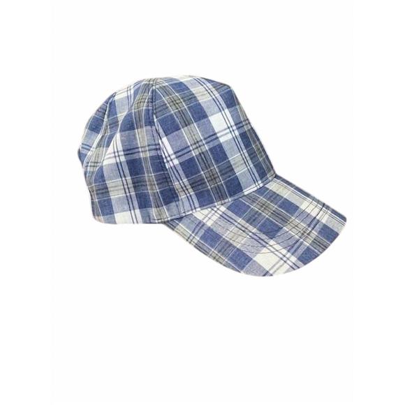 NEW WIGENS men's linen/cotton baseball cap in navy - Picture 3 of 3